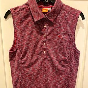 Womens Sleeveless Golf Shirt